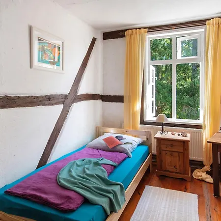 Altes Polchower Pfarrhaus Апартаменты Prebberede